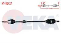 KOMPLE AKS ON SAG HYUNDAI ACCENT BLUE 1.4 CVVT M-T ABSLI 48 DIS UZUNLUK 927mm 2012-