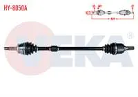 KOMPLE AKS SAG ON HYUNDAI ACCENT BLUE 1.6 CRDI 4 ILERI A-T ABSLI 48 DIS UZUNLUK 929mm 2012-