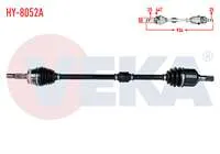 KOMPLE AKS SAG ON HYUNDAI ELANTRA 1.6i M-T ABSLI 44 DIS UZUNLUK 934mm 2001-2007