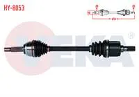 KOMPLE AKS SOL ON HYUNDAI ACCENT I (X-3) 1.3i UZUNLUK 610mm 1994-2000
