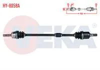 KOMPLE AKS SAG ON KIA CERATO (LD) 1.6i A-T ABSLI 44 DIS UZUNLUK 931mm 2004-2012