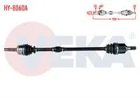 KOMPLE AKS SAG ON HYUNDAI I20 (PB, PBT) 1.4 CVVT A-T ABSLI 48 DIS UZUNLUK 933mm 2008-2015