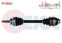 KOMPLE AKS SAG ON HYUNDAI SANTA FE (SM) 2.0 CRDI A-T 4×4 ABSLI 52 DIS UZUNLUK 609mm 2001-2006