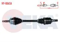 KOMPLE AKS SOL ON HYUNDAI TUCSON (JM) 2.0 CRDI ABSLI 48 DIS A-T UZUNLUK 670mm 2004-2010