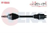 KOMPLE AKS SAG ON HYUNDAI TUCSON (JM) 2.0 CRDI ABSLI 48 DIS A-T UZUNLUK 610mm 2004-2010