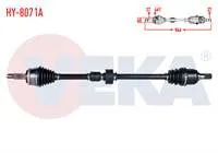 KOMPLE AKS SAG ON HYUNDAI I30 (FD) 1.6 CRDI A-T ABSLI 46 DIS UZUNLUK 946mm 2007-2011