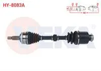 KOMPLE AKS SAG ON ABSLI 48 DIS UZUNLUK 588mm HYUNDAI IX35 2.0 CRDI A-T 2010- / KIA SPORTAGE 2.0 CRDI A-T 2010-