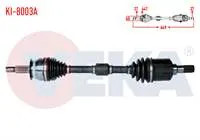 KOMPLE AKS SOL ON KIA CERATO (LD) 1.6 CRDI M-T ABSLI 44 DIS UZUNLUK 649mm 2004-2012