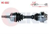 KOMPLE AKS SOL-SAG ON MERCEDES VITO (638) 108 CDI ABSLI 48 DIS UZUNLUK 506mm 1997-2003