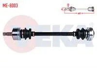 KOMPLE AKS SOL-SAG ARKA MERCEDES E SERISI (W124) E 200 D UZUNLUK 665mm 1993-1995