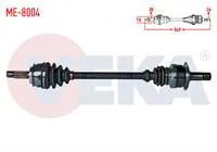 KOMPLE AKS SOL-SAG ARKA MERCEDES VITO (W639) 111 CDI UZUNLUK 849mm 2003-2014