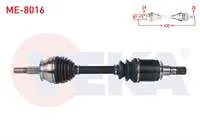 KOMPLE AKS SOL-SAG ON UZUNLUK 635mm MERCEDES X 250 d (470) 2017-/ NISSAN NAVARA NP300 (D23) 2.3 DCI 2015-