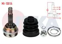 AKS KAFASI SOL-SAG ON DIS HYUNDAI ACCENT I (X-3) 1.3i ABSLI 44 DIS 25×22X50 UZUNLUK 153mm 1994-2000