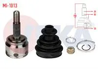 AKS KAFASI SOL-SAG ON DIS MITSUBISHI COLT VI (Z3_A,Z2_A) 1.5 DID 25×23X53 UZUNLUK 158mm 2002-2012