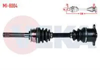 KOMPLE AKS ON SAG MITSUBISHI L200 (K7T,K6T) 2.5 TD 4×4 UZUNLUK 537,5mm 1996-2007