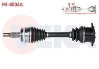KOMPLE AKS ON SAG MITSUBISHI L200 (KBT,KAT) 2.5 DID 4×4 ABSLI 47 DIS UZUNLUK 492mm 2004-