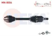 KOMPLE AKS SOL ON UZUNLUK 500mm MINI COOPER (F55) 1.5 - 1.5 D A-T 2013-