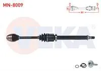 KOMPLE AKS SAG ON UZUNLUK 881mm MINI COOPER ( F55-F56 ) 1.5 M-T 6 VITES 2013-