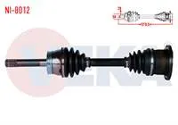 KOMPLE AKS SOL-SAG ON NISSAN PICK UP (D22) 2.5 D 4×4  UZUNLUK 570,5mm 1998-