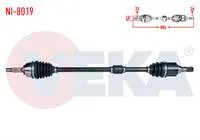 KOMPLE AKS SAG ON NISSAN MICRA (K12) 1.2i 16v M-T UZUNLUK 894mm 2003-2010