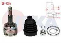 AKS KAFASI SOL-SAG ON DIS OPEL CORSA C 1.7 CDTI  ABSLI 29 DIS 33×24X52 UZUNLUK 168 mm 2000-2006