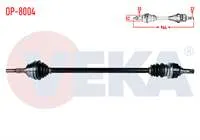KOMPLE AKS SAG ON OPEL ASTRA G (F69) 1.4 16v UZUNLUK 964mm 1998-2005