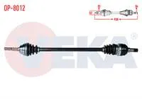 KOMPLE AKS SAG ON OPEL VECTRA A 1.8  UZUNLUK 938mm 1988-1995