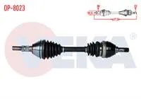 KOMPLE AKS SOL ON OPEL VECTRA C 1.6 16v UZUNLUK 617,5mm 2002-2008