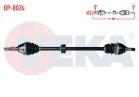 KOMPLE AKS SAG ON OPEL VECTRA C 1.6 16v UZUNLUK 987mm 2002-2008