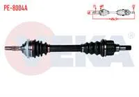 KOMPLE AKS SOL ON PEUGEOT 206 (2A/C) 1.6i 16v 90 HP ABSLI 48 DIS UZUNLUK 604,5mm 1998-2006