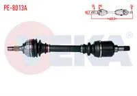 KOMPLE AKS SOL ON PEUGEOT 306 (7B,N3,N5) 1.9 D ABSLI 29 DIS UZUNLUK 603,5mm 1993-2002