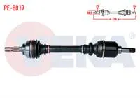 KOMPLE AKS SOL ON PEUGEOT 307 (3A/C) 1.4 HDI BE SANZUMAN UZUNLUK 630mm 2000-2007