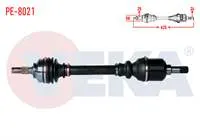 KOMPLE AKS SOL ON PEUGEOT PARTNER TEPEE 1.6 HDI UZUNLUK 625mm 2008-