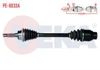 KOMPLE AKS SOL ON KARSAN J10 2.3 D ABSLI 72 DIS UZUNLUK 721,5mm 2010-