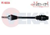 KOMPLE AKS SAG ON KARSAN J10 2.3 D ABSLI 72 DIS UZUNLUK 771,5mm 2010-