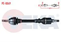 KOMPLE AKS SOL ON PEUGEOT 207 (WA,WC) 1.6 HDI MC SANZUMAN M-T UZUNLUK 623mm 2006-2012
