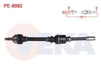 KOMPLE AKS SAG ON PEUGEOT 307 (3A/C) 1.6 A-T UZUNLUK 833mm 2000-2007