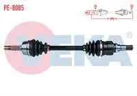 KOMPLE AKS SOL ON PEUGEOT 107 1.4 HDI UZUNLUK 593mm 2005-