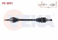 KOMPLE AKS SOL ON PEUGEOT 208 1.2 UZUNLUK 652 mm 2012-