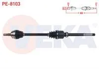 KOMPLE AKS SAG ON UZUNLUK 880mm PEUGEOT 208 II 1.2 M-T 6 VITES 2019-/ OPEL CORSA F 1.2 - 1.5 D M-T 6 VITES 2019-