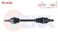 KOMPLE AKS SOL ON UZUNLUK 623mm PEUGEOT 208 II 1.2 - 1.5 BlueHDI A-T 2019-/ OPEL CORSA F 1.2 - 1.5 D A-T 2019-