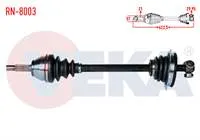 SOL ON KOMPLE AKS UZUNLUK 624,7mm KANGOO II 1.9 DTI (1998-2008)