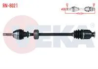 KOMPLE AKS SAG ON RENAULT MEGANE I (BA0/1) 1.6i 16v UZUNLUK 741,5mm 1996-2003