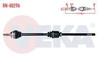 KOMPLE AKS SAG ON RENAULT MASTER II (FD) 2.5 D S8U ABSLI 51 DIS UZUNLUK 1118mm 1998-2010