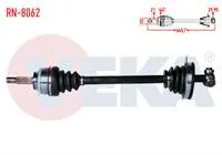KOMPLE AKS SOL ON RENAULT MEGANE I (BA0/1) 1.6i 16v ABSLI 44 DIS UZUNLUK 645,7 mm 1996-2003