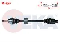 KOMPLE AKS SAG ON DACIA SOLENZA 1.4i UZUNLUK 744mm 2003-