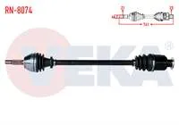 KOMPLE AKS SAG ON RENAULT R21 (B48,L48) MANAGER 1.7 UZUNLUK 741mm 1986-1993