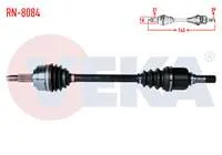 KOMPLE AKS SOL ON RENAULT MASTER III (FV) 2.3 DCI 6 VITES UZUNLUK 743mm 2010-