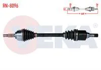 KOMPLE AKS SOL ON RENAULT MEGANE II (BM0/1,CM0/1) 1.5 DCI M-T 6 VITES UZUNLUK 660mm 2002-2008