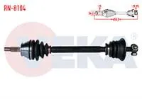 KOMPLE AKS SOL ON RENAULT LAGUNA I (B56-556)  2.0i 16v A-T/M-T UZUNLUK 658 mm 1993-2001